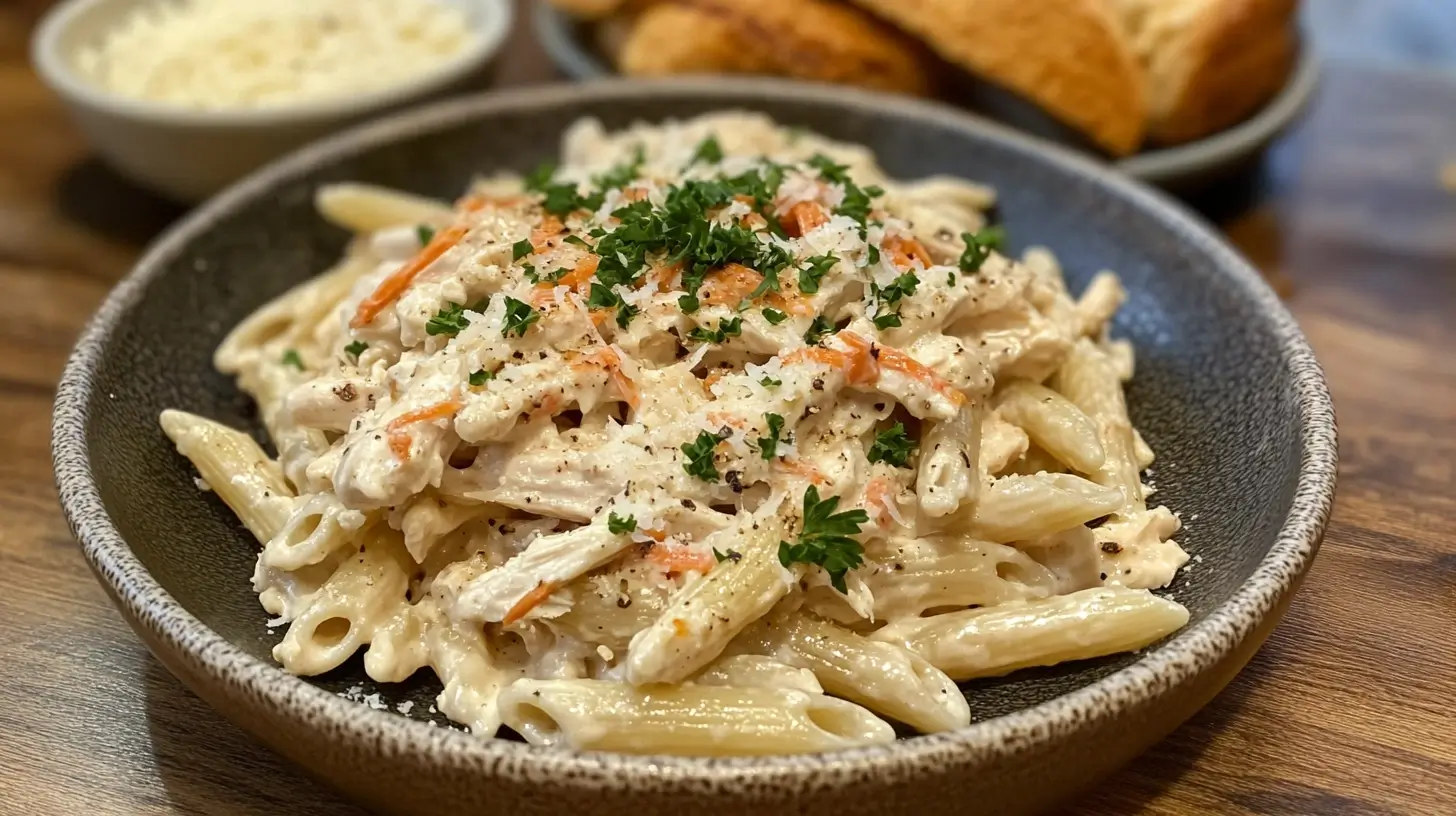 Bww Garlic Parmesan Chicken Pasta Recipe