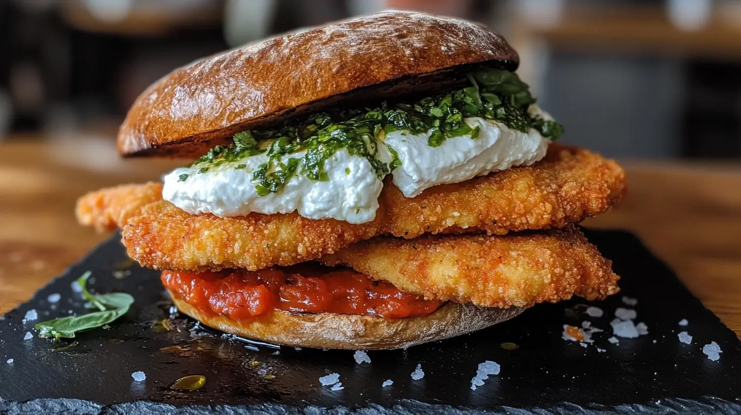 Chicken Parmesan Sandwich Variations