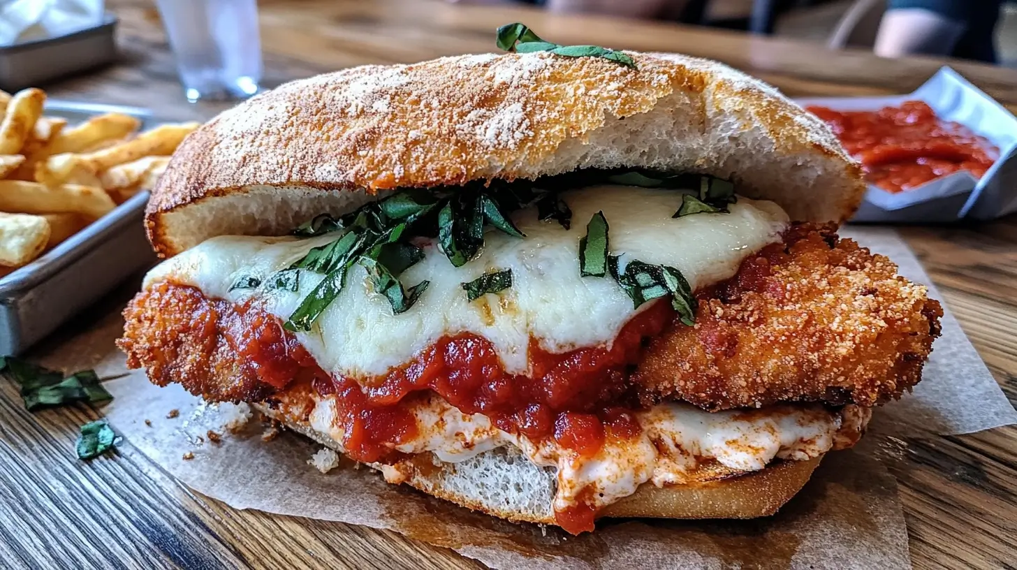 Chicken Parmesan Sandwich recipes