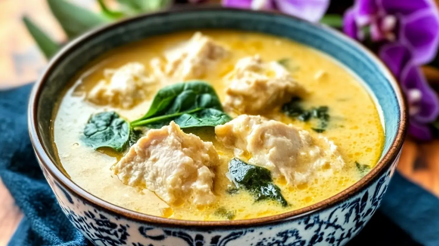 Chicken Poblano Soup