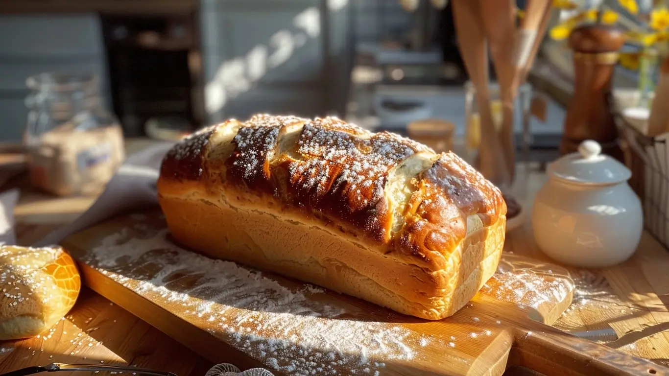 Cottage Cheese Bread (5 Ingredients)