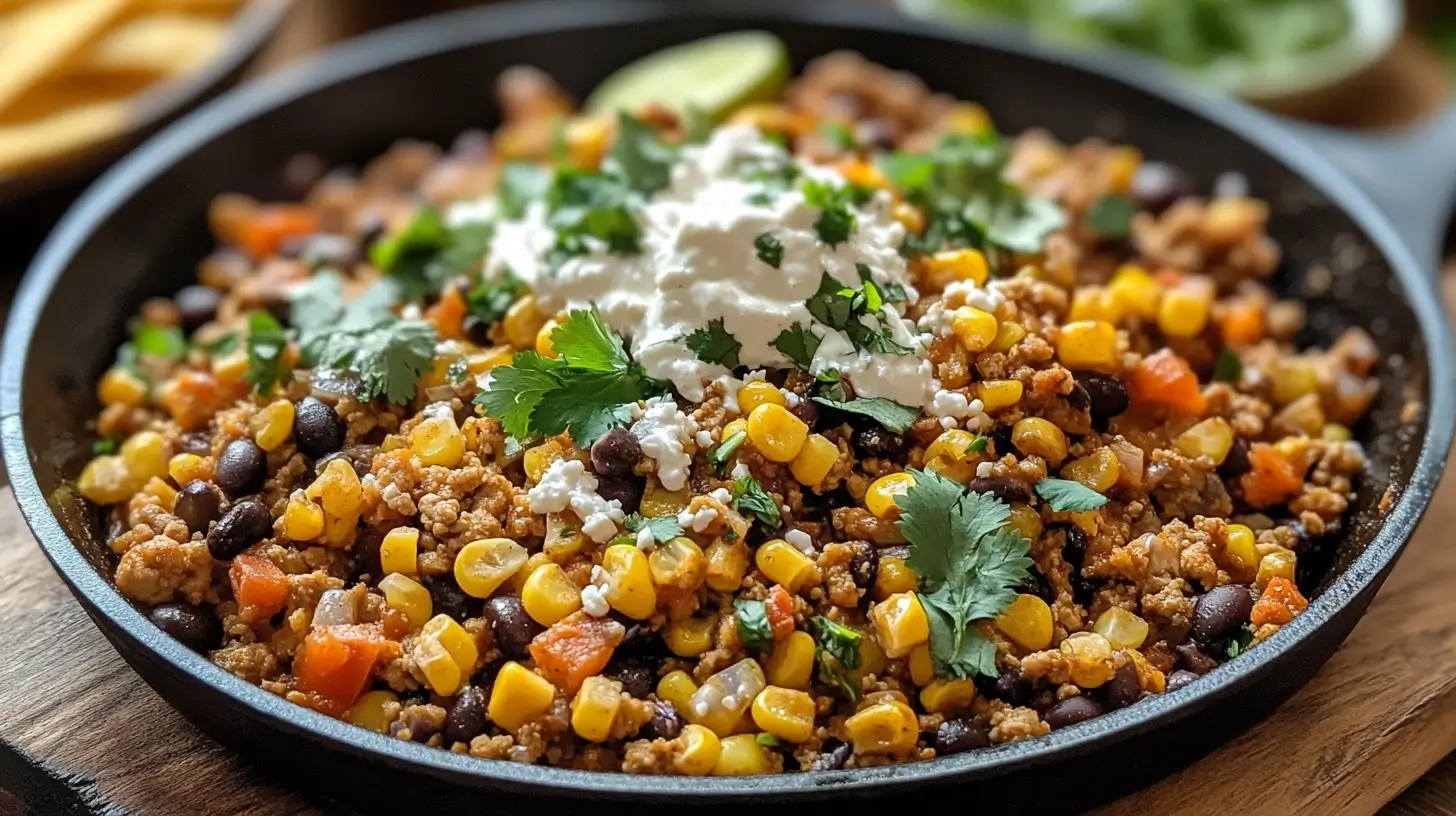 Ground Chicken Mexican Corn Recipe