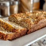 High protein cottage cheese bread