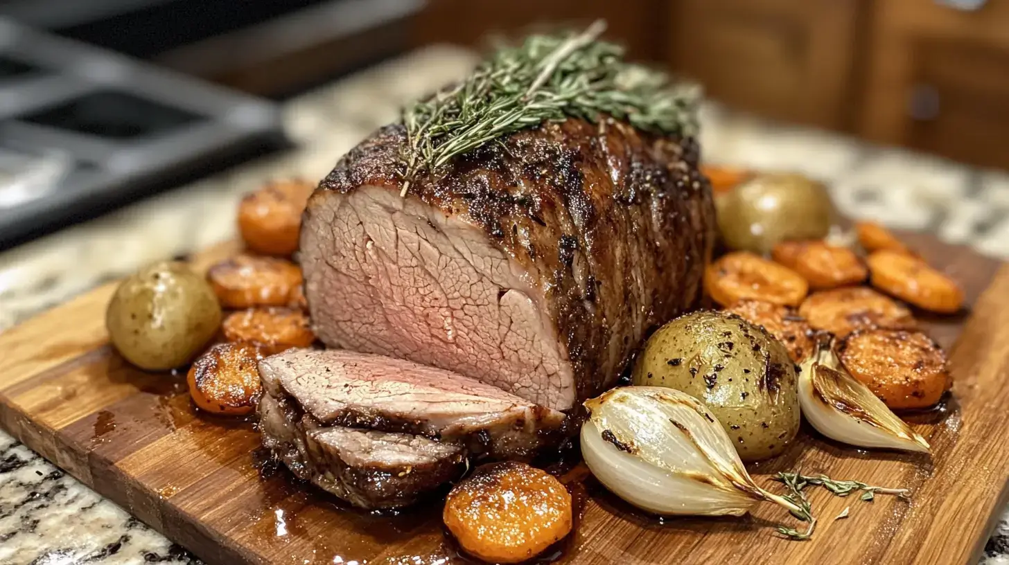 High temp bottom round roast recipe