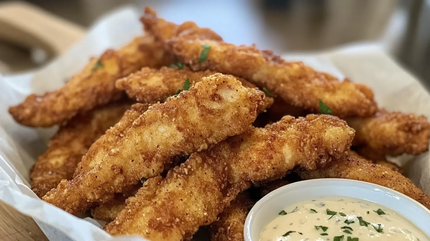 crispy chicken strips recipe