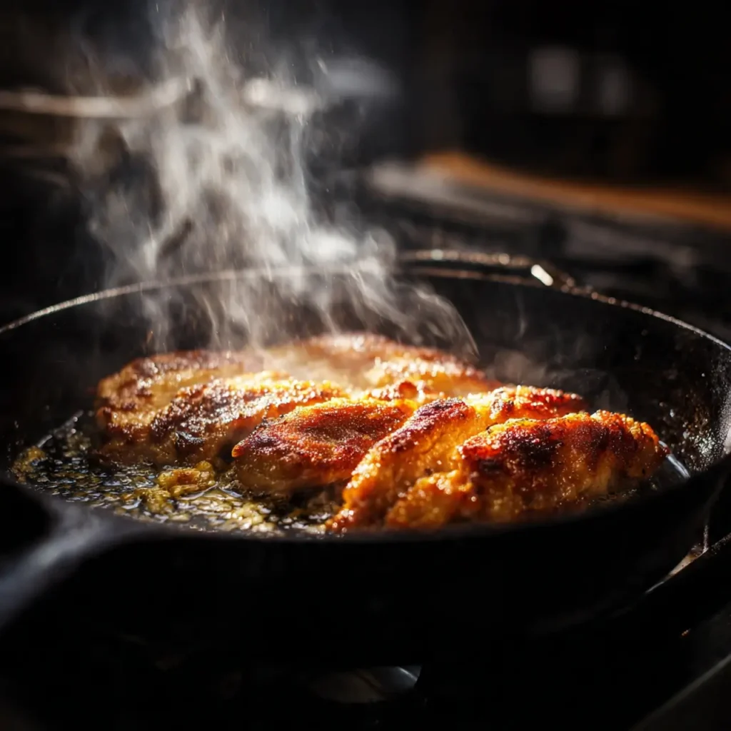 searing chicken for pasta recipe