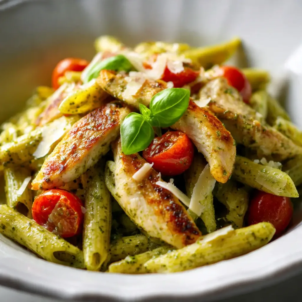 Chicken Pesto Pasta Recipe