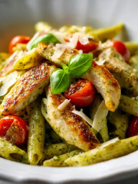 Chicken Pesto Pasta Recipe