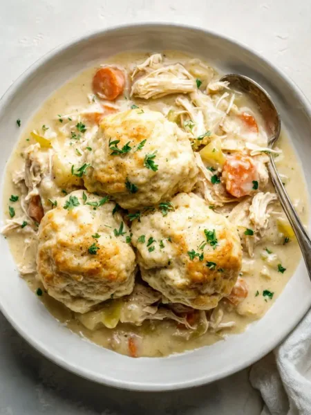 Crockpot Chicken and Dumplings