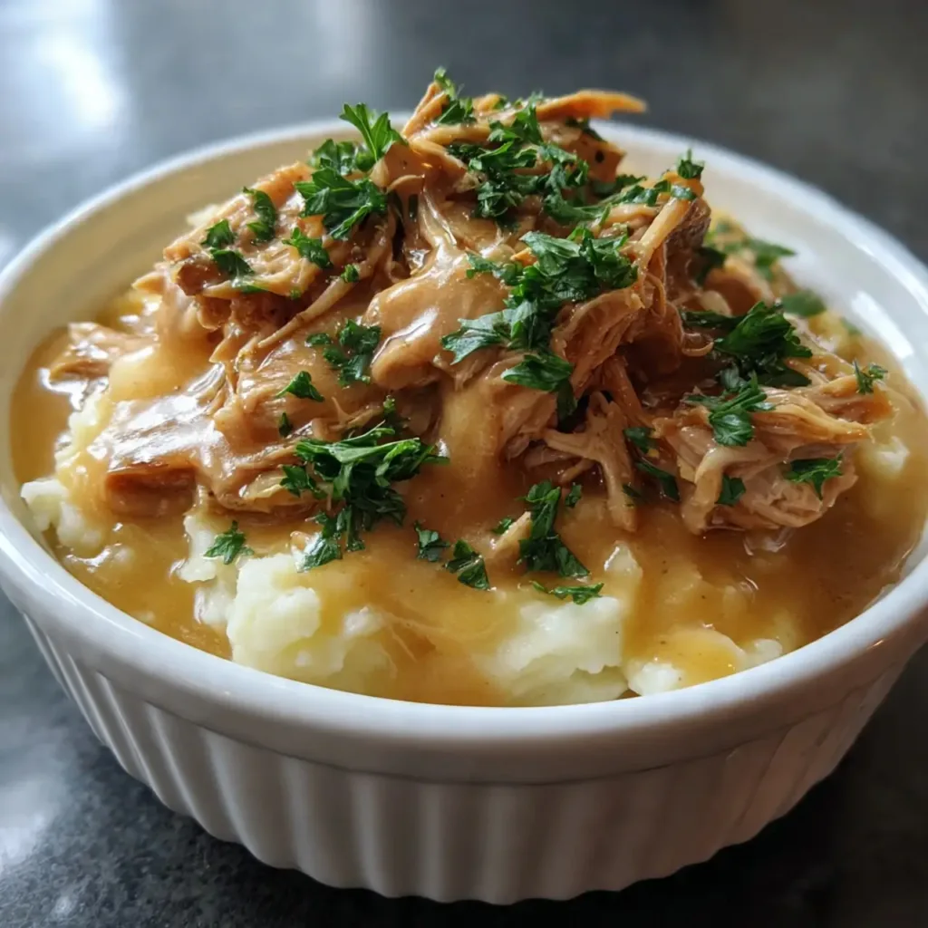 Crockpot Chicken and Gravy