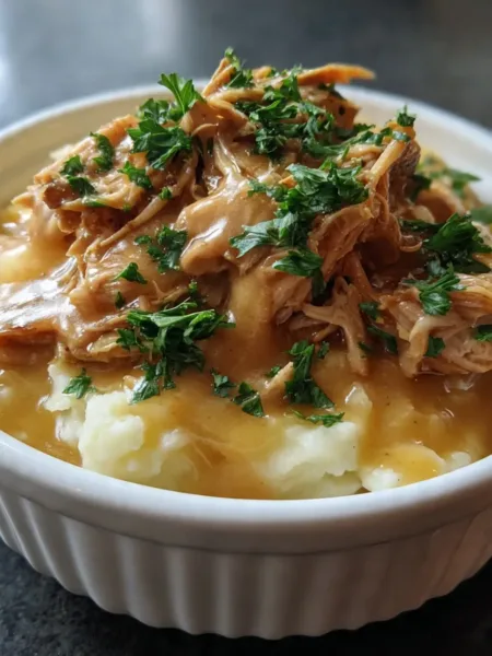 Crockpot Chicken and Gravy