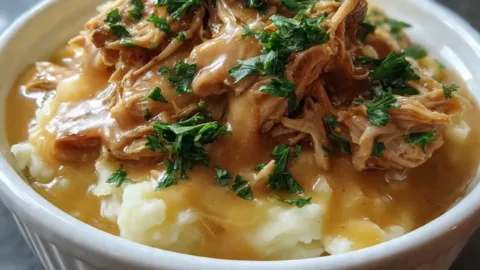 Crockpot Chicken and Gravy