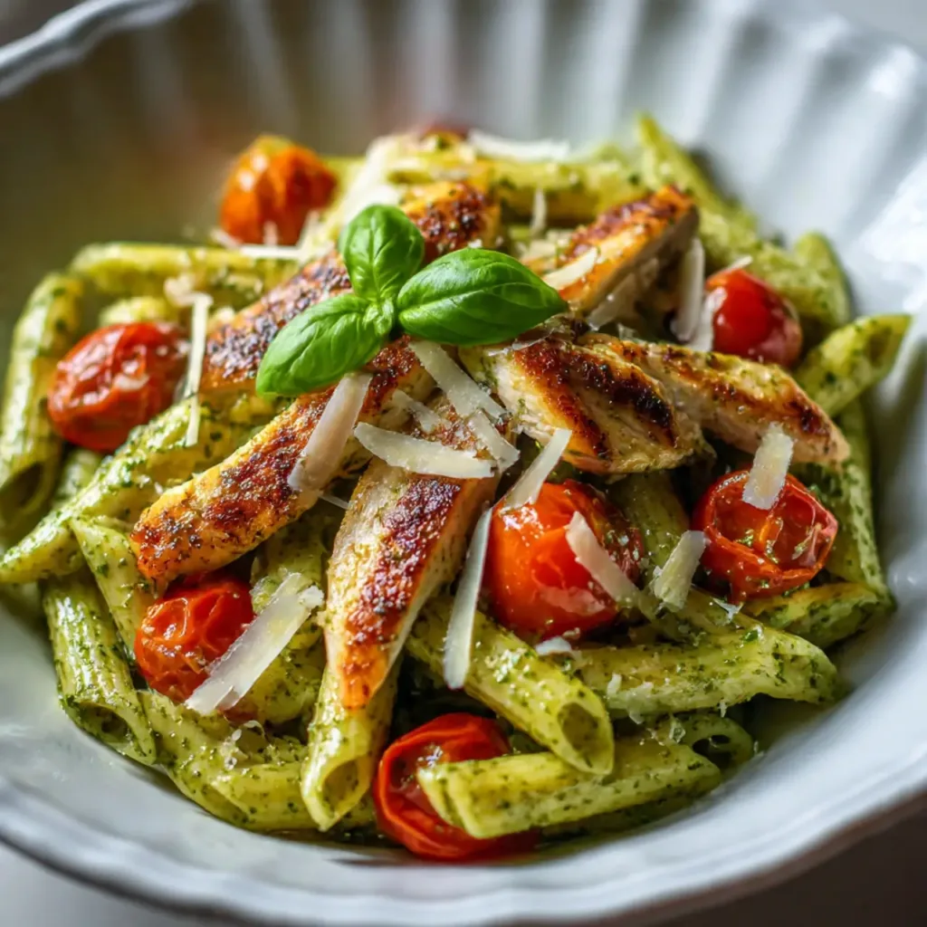 Serve Chicken Pesto Pasta