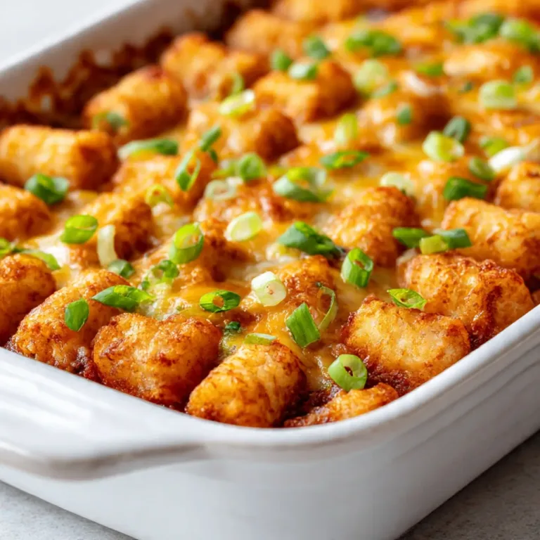 Tater Tot Taco Casserole