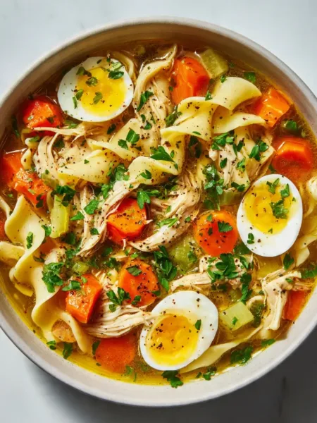 crockpot chicken noodle soup