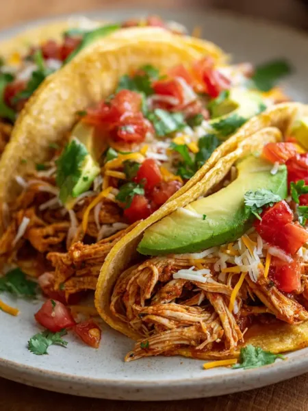 crockpot chicken tacos