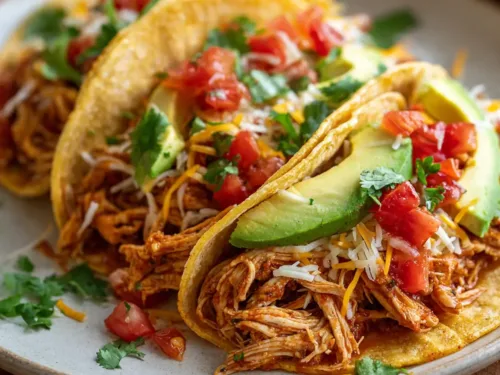 crockpot chicken tacos