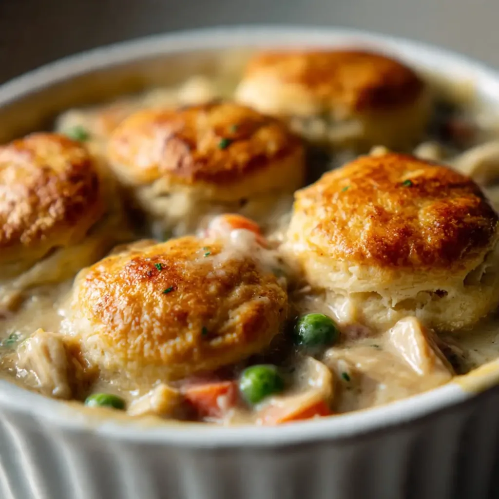 lazy chicken pot pie