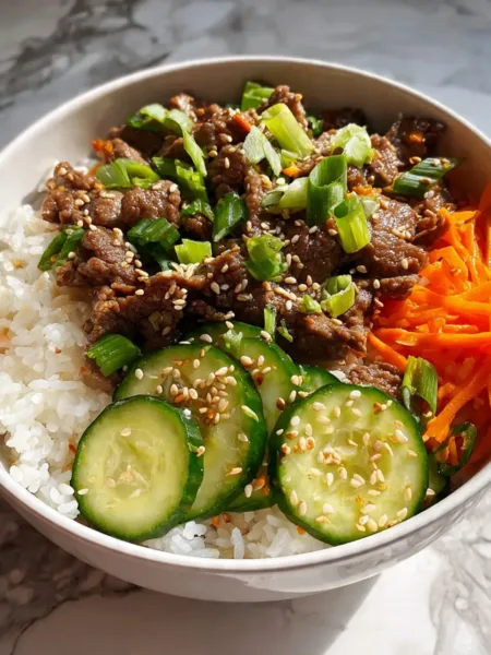 20-Minute Korean Beef Bowls
