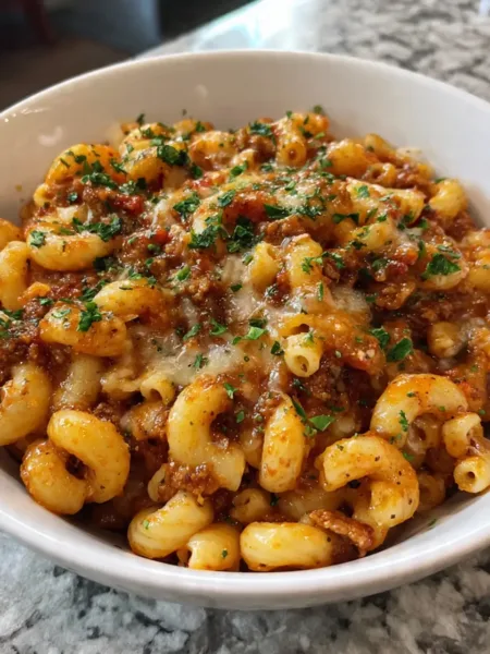 $5 One-Pot Chili Mac