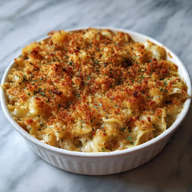 Creamy Tuna Noodle Bake on a Budget