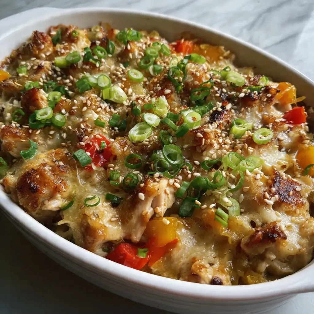 Easy Teriyaki Chicken Casserole
